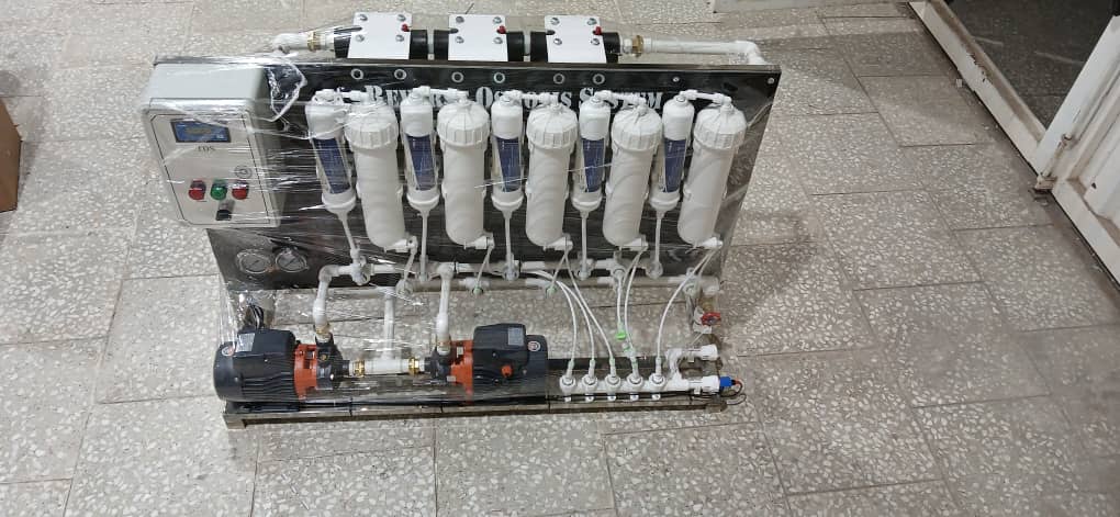 فروش ساخت دستگاه تصفیه آب نیمه صنعتی و صنعتی تصفیه صنعت در قم